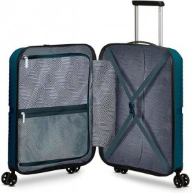 Pre-Owned American Tourister Airconic Hardside Luggage 2PC Set 147858-6613 - DEEP OCEAN (Fair)